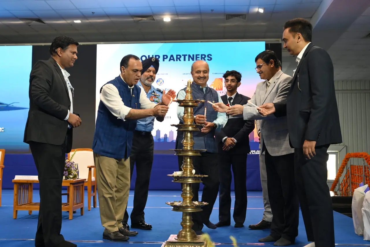 Prabhu Agarwal: the ceremonial lamp lighting