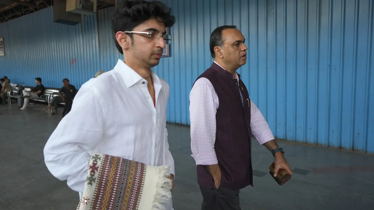 Prabhu Agarwal: at the venue, the day before