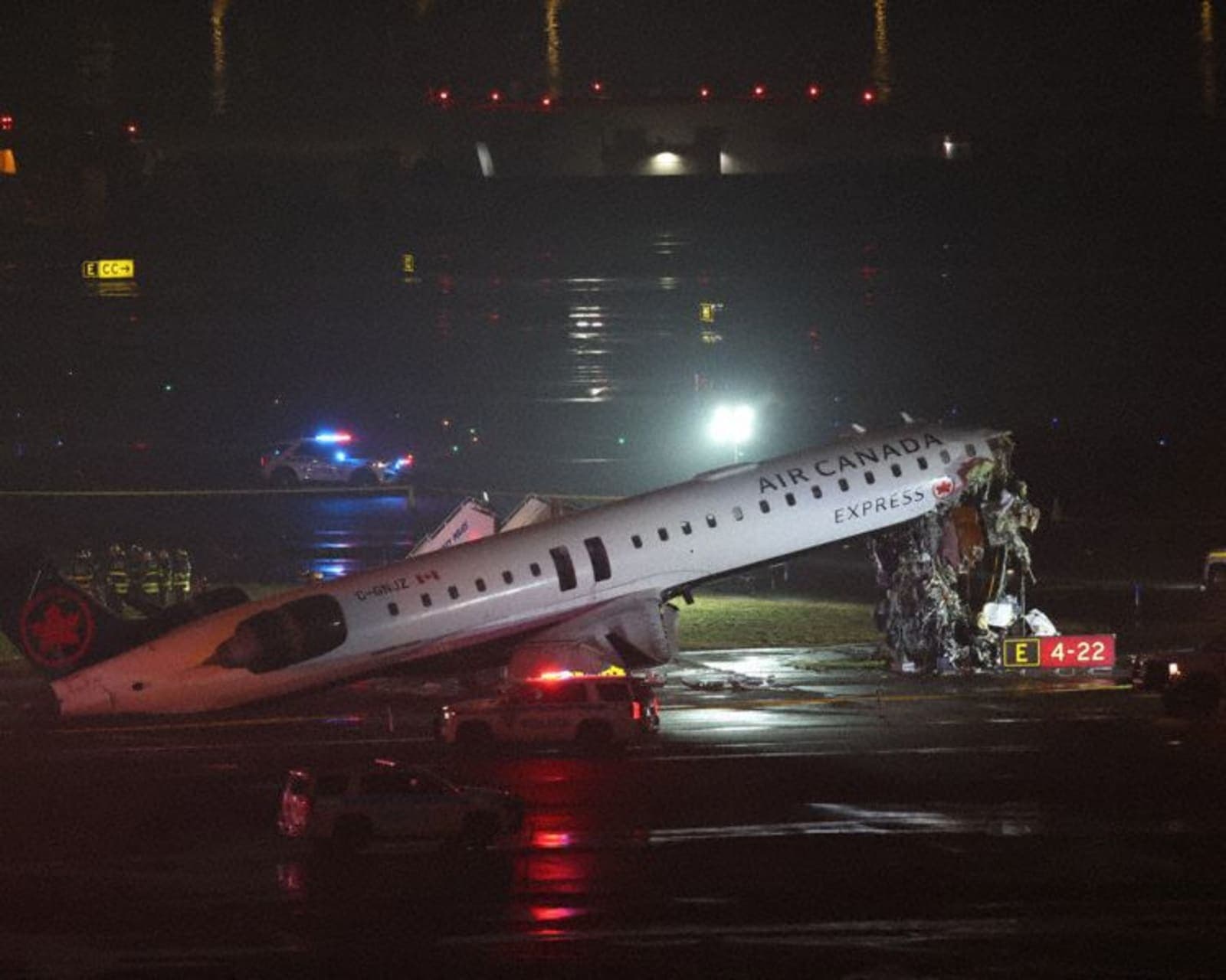 CRJ-900 Collides with Fire Truck at LaGuardia — Pilots Killed: NTSB Investigation Underway